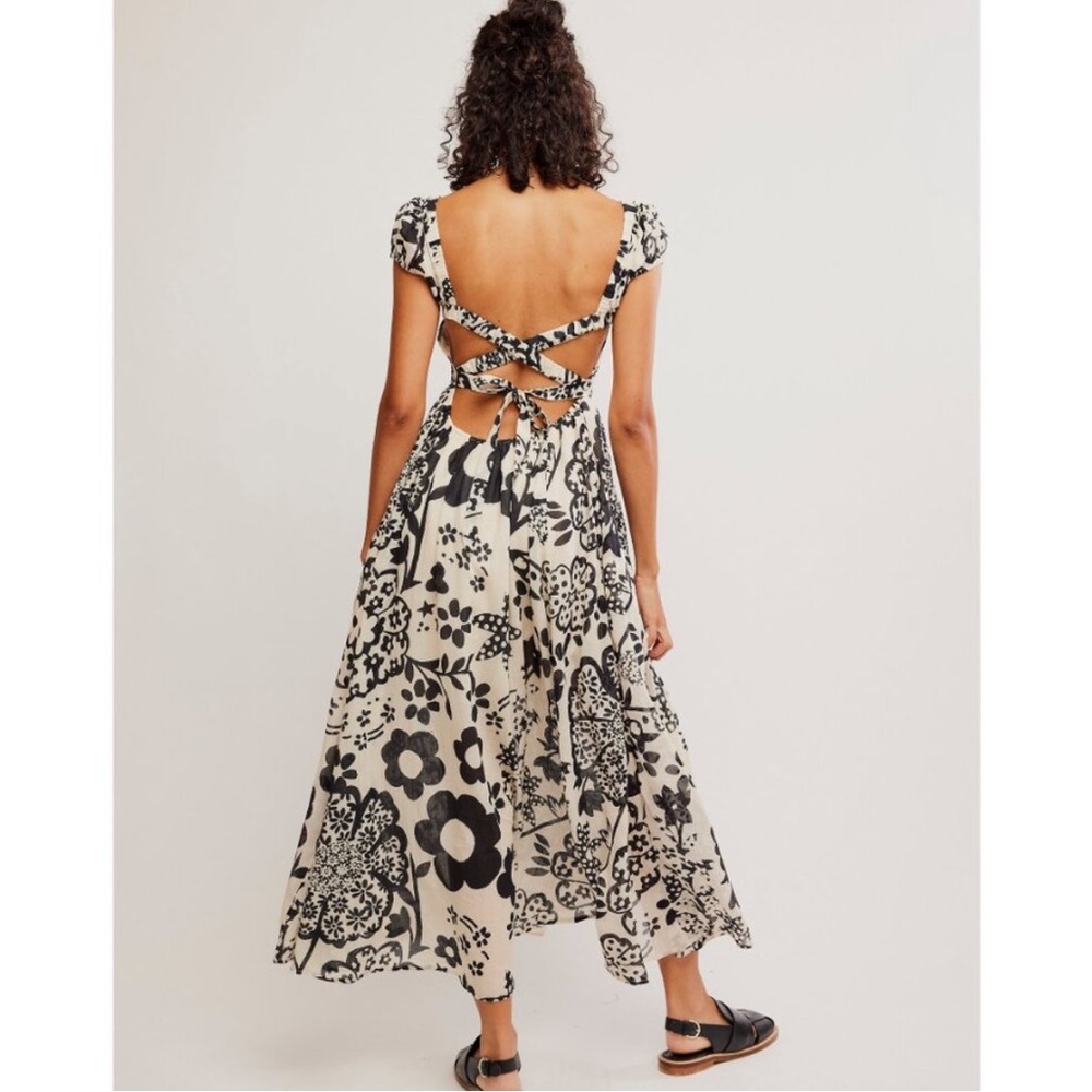 Free People Ultraviolet Dress In Bright White Combo - Picture 4 of 9